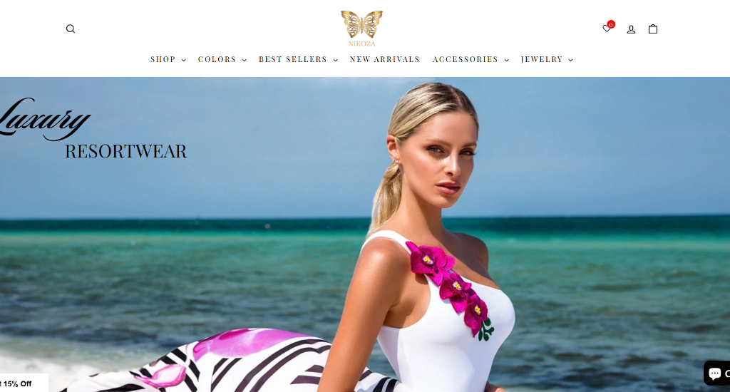 E-commerce SEO project for Nikoza